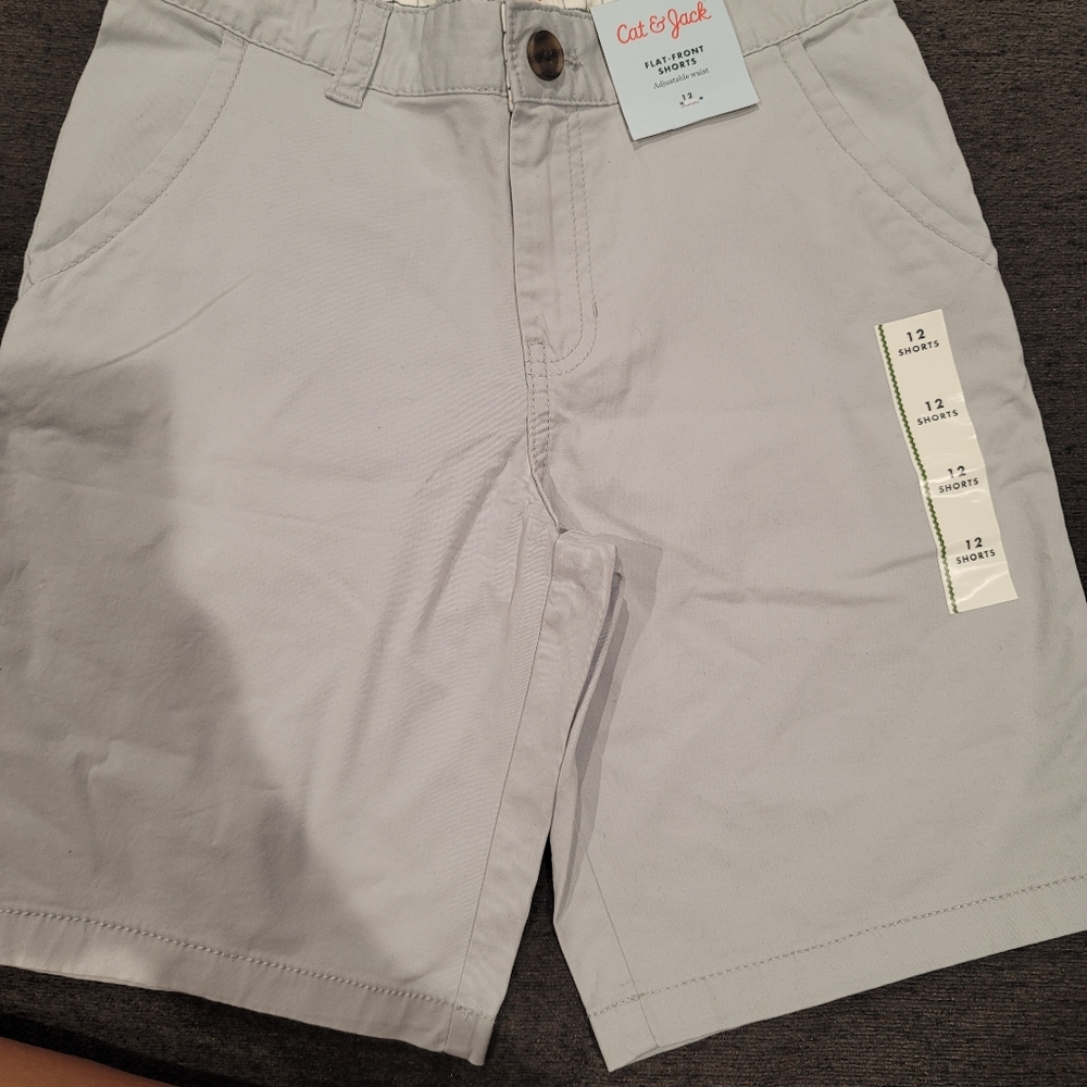 Boys khaki shorts